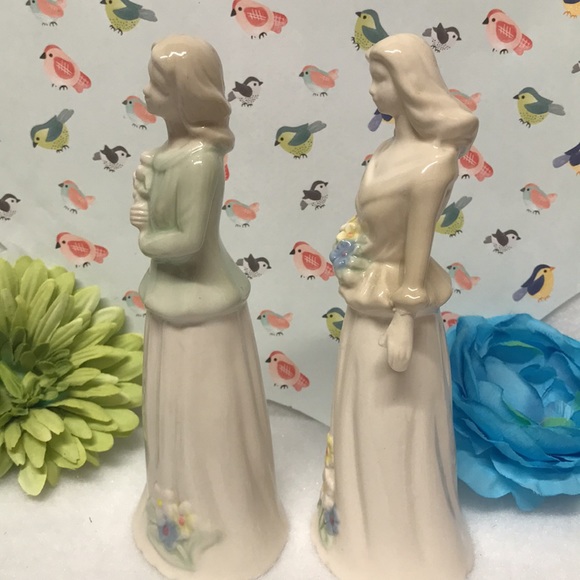 MOTHER & DAUGHTER DAUGHTER-IN-LAW PORCELAIN FiGURINES LASTING RELATIONSHIP - Picture 7 of 12